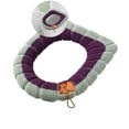 thumbnail image 1 of WNFJR Toilet Seat Cover Pads with Handle Toilet Lid Cover Cushion Thicker Bathroom Soft Toilet Seat Cover Soft Thicker Stretchable Washable for Toilet Seats, 1 of 4