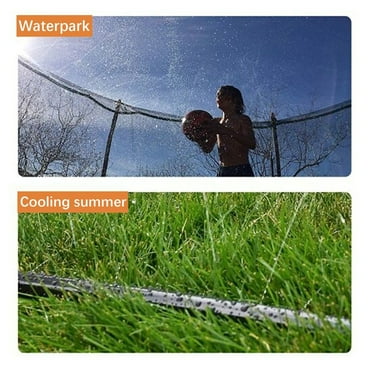 WNFJR Trampoline Sprinkler Cooling System - Garden Water Spray Toy for Kids - Eco-Friendly Outdoor Misting Tool - Easy Install Trampoline Water Park
