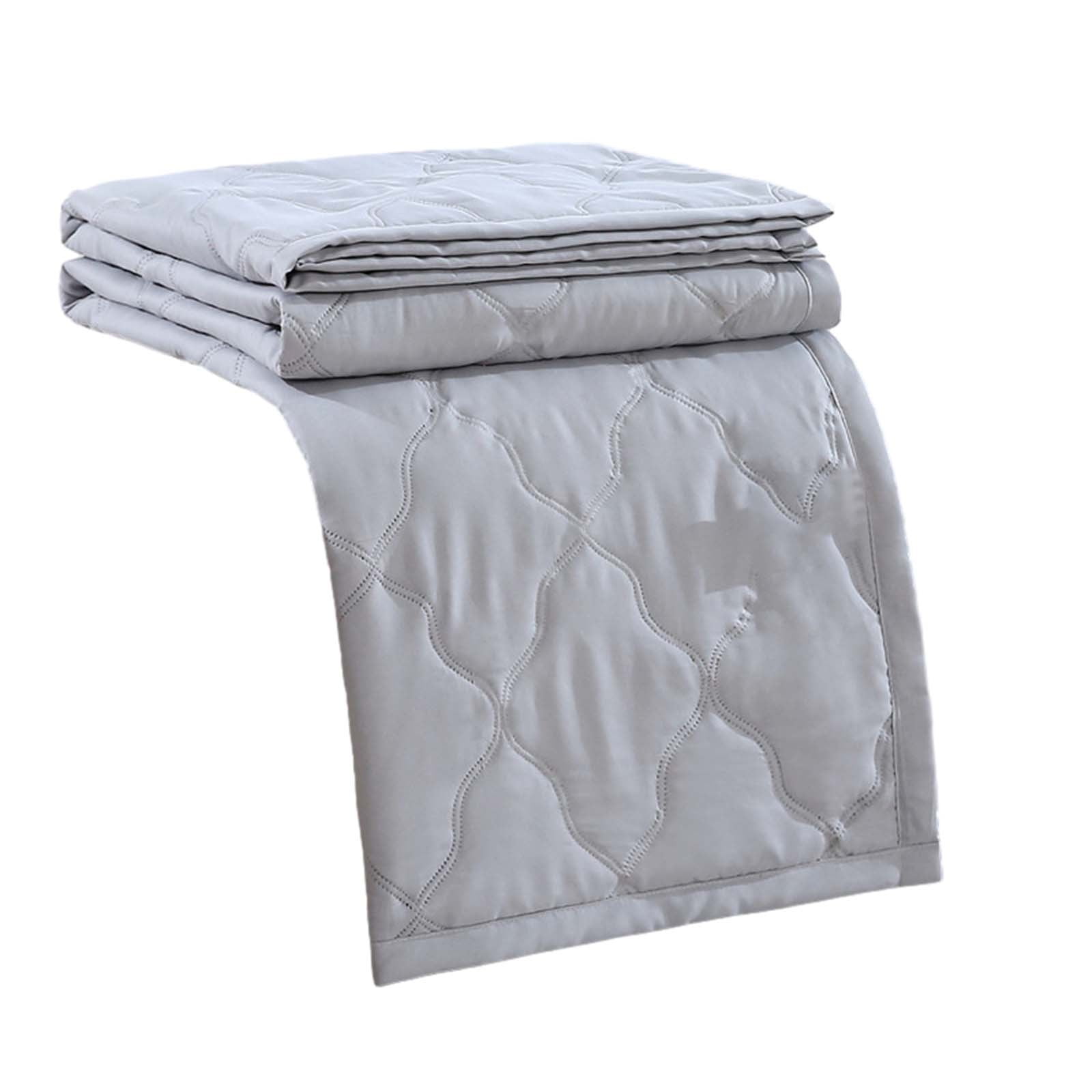 WNFJR Twin Quilt, Lightweight Bedspread for Summer, Soft Pre-Washed Quilt Bedding, Cozy Reversible Microfiber Bed Coverlet