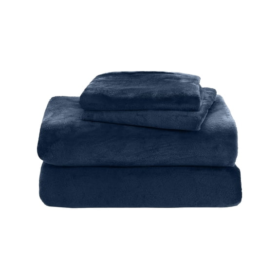 WNFJR Ultra-Soft Crystal Velvet Sheet Set - 3-Piece Plush Bedding with Deep Pockets, Anti-Static, Non-Pilling, Perfect for Chilly Nights & Cozy Lounging