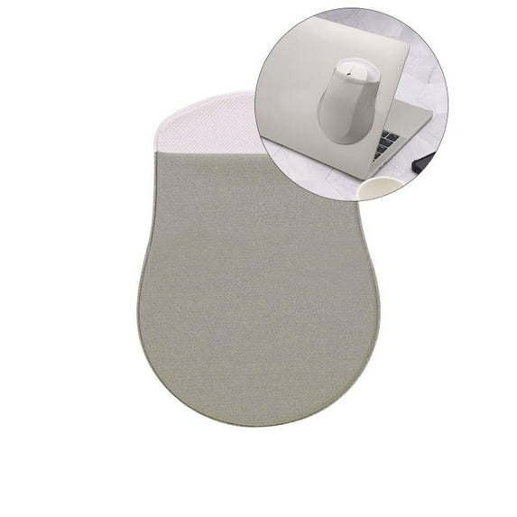 WNFJR Universal Stick-On Mouse Pouch Mouse Holder for Mouse Sleeve for Laptop Reusable Adhesive Storage Cover Office Worker Mouse Storage Bag
