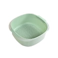 thumbnail image 1 of WNFJR Vegetable Basket Strainer: Multifunctional Kitchen Tool, Fruit Washing Bowl, Modern Design Storage Set., 1 of 5