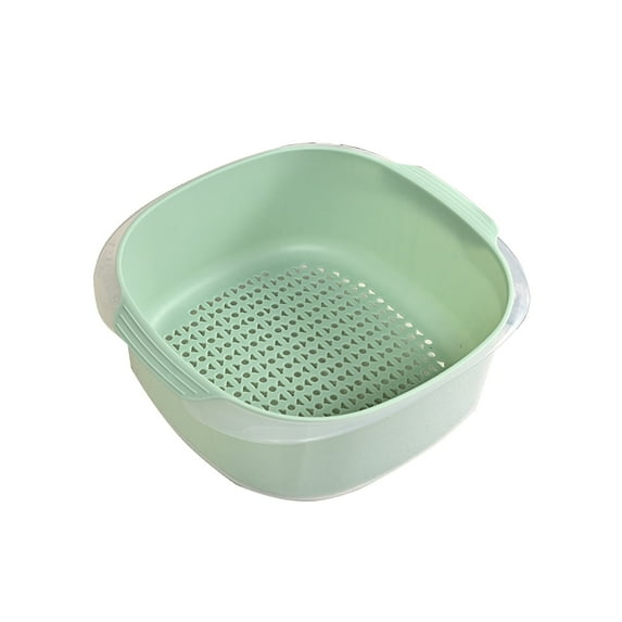 WNFJR Vegetable Basket Strainer: Multifunctional Kitchen Tool, Fruit Washing Bowl, Modern Design Storage Set.