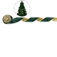 thumbnail image 1 of WNFJR Velvet Ribbon - Wired Edges | Elegant Christmas Decoration for Gift Wrapping, Tree, Wreaths, Crafts(Green), 1 of 4