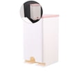 thumbnail image 1 of WNFJR Wall Mounted Sanitary Napkin Storage Box, Tissue Paper Storage Box, Multifunctional Flip Cover Box, Tissue Paper and Cotton Swab Storage Box for Home, 1 of 4