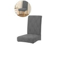 thumbnail image 1 of WNFJR Waterproof Chair Covers for Dining Room, Stretch Jacquard Dining Chair Slipcovers Removable Washable Chair Protector for Kitchen, Hotel, Restaurant, 1 of 4