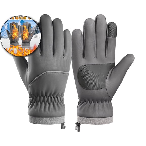 WNFJR Winter Gloves Men Women, Winter-Ski-Gloves for Men Women Warm, Waterproof-Snow Gloves for Skiing Cycling Driving