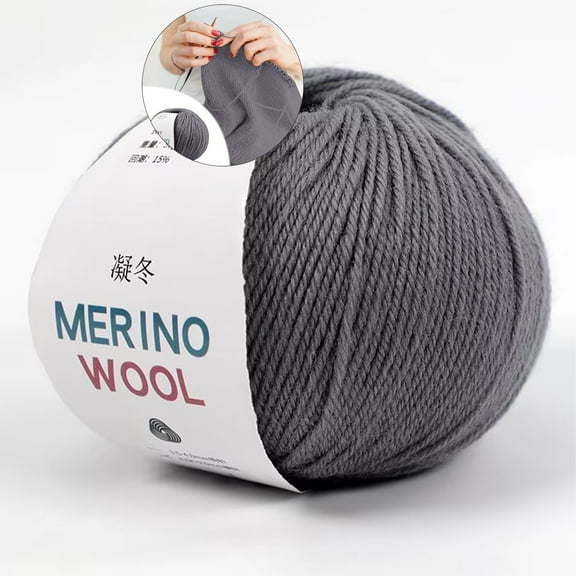 WNFJR Wool-Ease Yarn, Worsted-Weight Yarn for Knitting, Crocheting, and Crafting