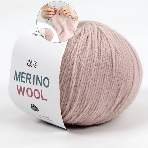 WNFJR Yarn for Crocheting, Crochet Yarn, Easy Yarn for Beginners with Easy-to-See Stitches, for Sock, Scarves, Shawls, Blankets, and Garments