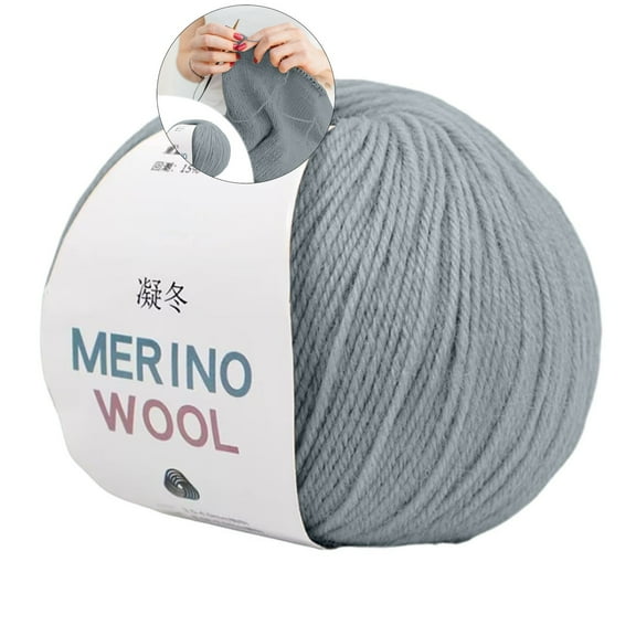 WNFJR Yarn for Crocheting, Crochet Yarn, Easy Yarn for Beginners with Easy-to-See Stitches, for Sock, Scarves, Shawls, Blankets, and Garments