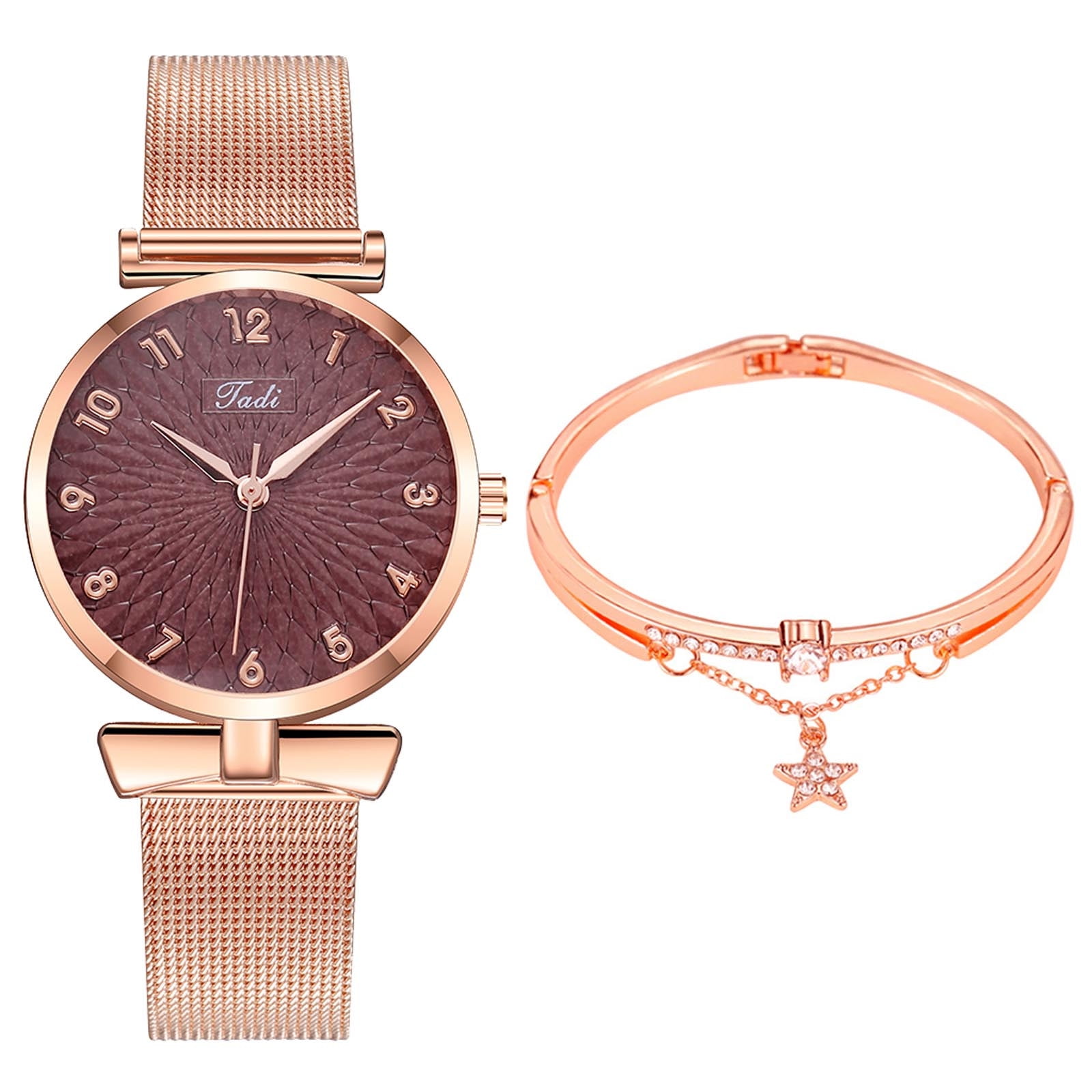 WNG GADI Ladies Buckle Strap Steel Strap Fine Watch