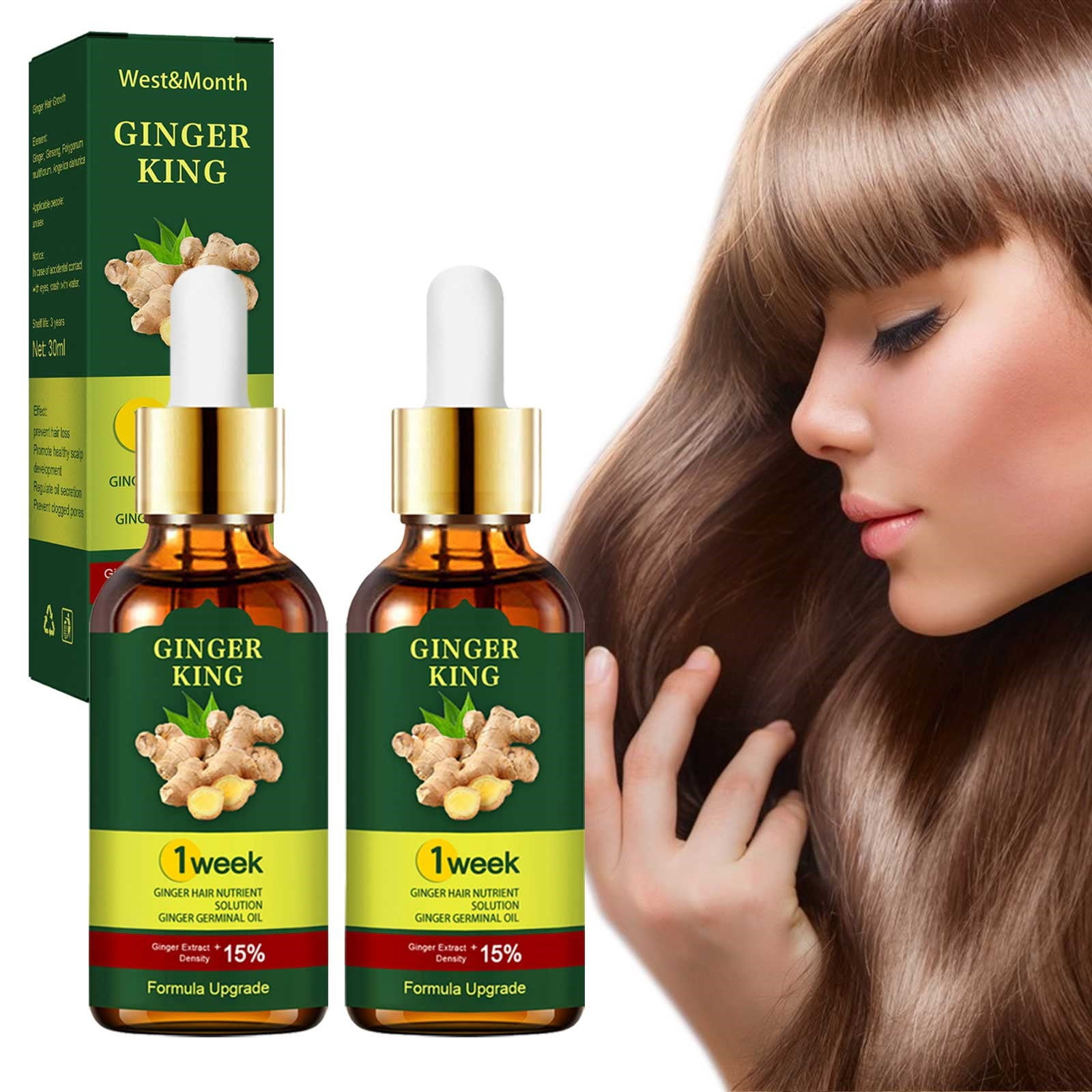 WNG Ginger Hair Growth Oil Ginger Hair Growth Essences Ginger