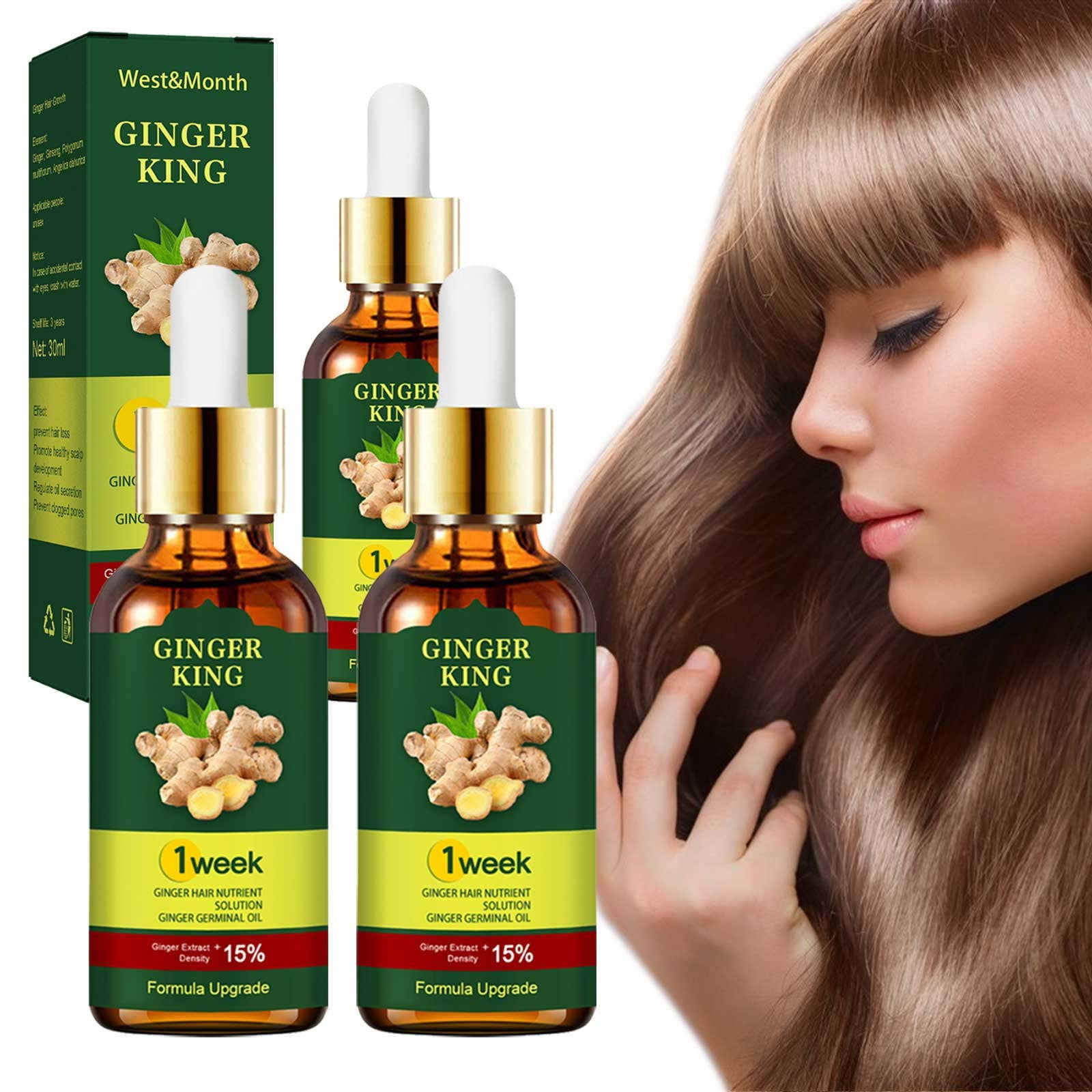 WNG Ginger Hair Growth Oil Ginger Hair Growth Essences Ginger