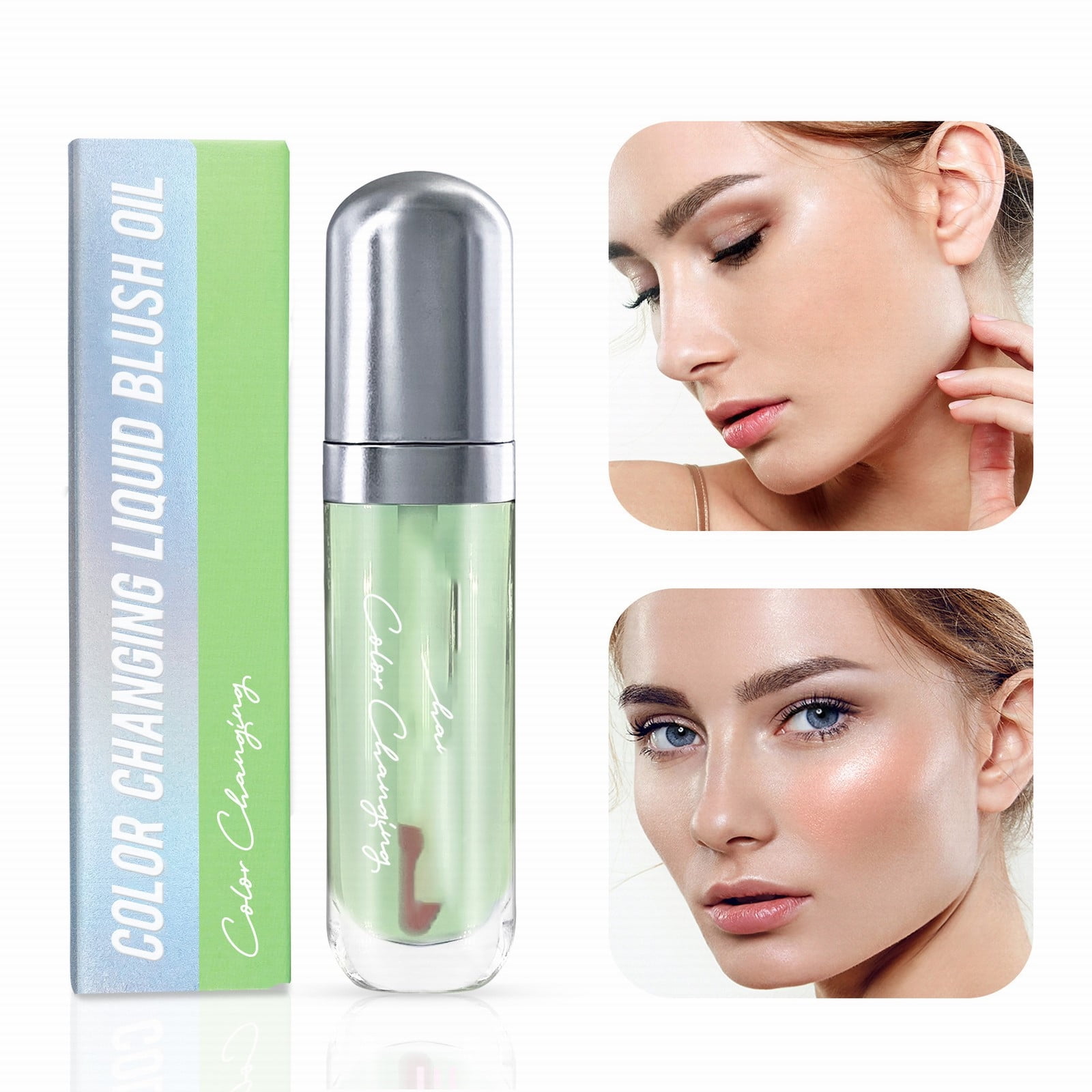 WNG Green Color Changing Liquid Blushes Oil 8Ml Gel Blushes Contouring