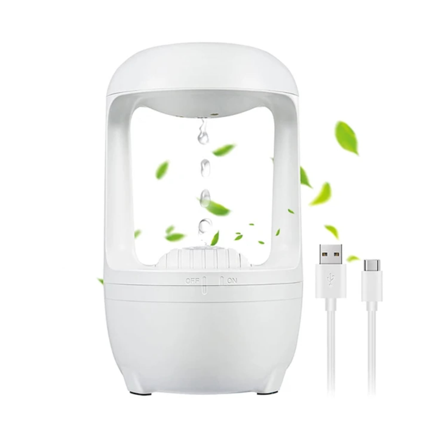 WNGHRON Large AntiGravity Ultrasonic Cool Mist Maker Water Droplet Air