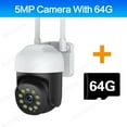 WNGPNG Smart 5MP Outdoor WiFi Surveillance Camera with Audio Record