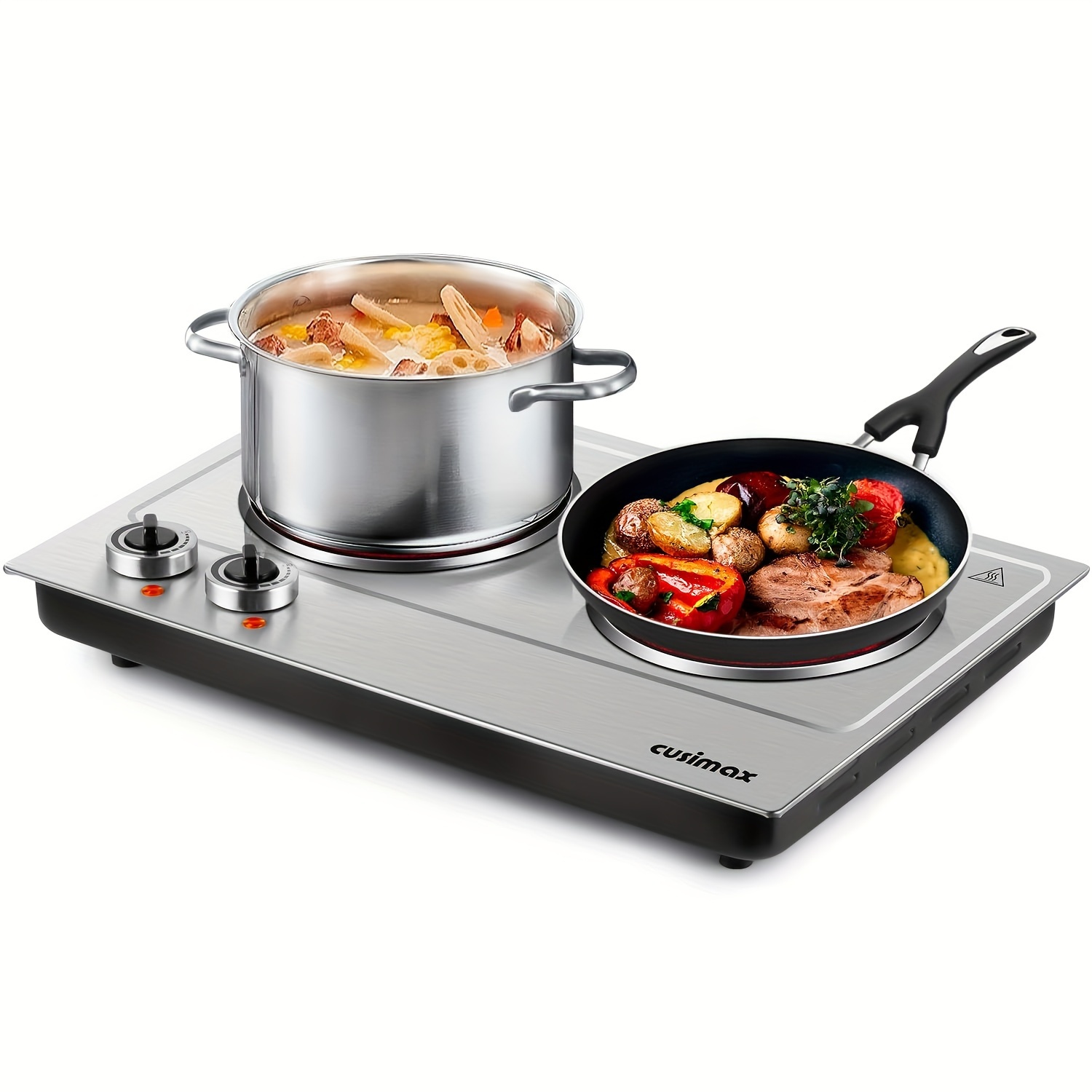 WNGSHA 1800W Infrared Ceramic Hot Plate For Cooking Portable Countertop Burner Glass Heating