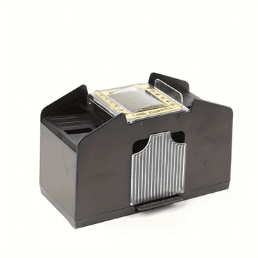 360° Automatic Card Shuffler & Dealer - Rechargeable 6 Deck Capacity For Poker Nights