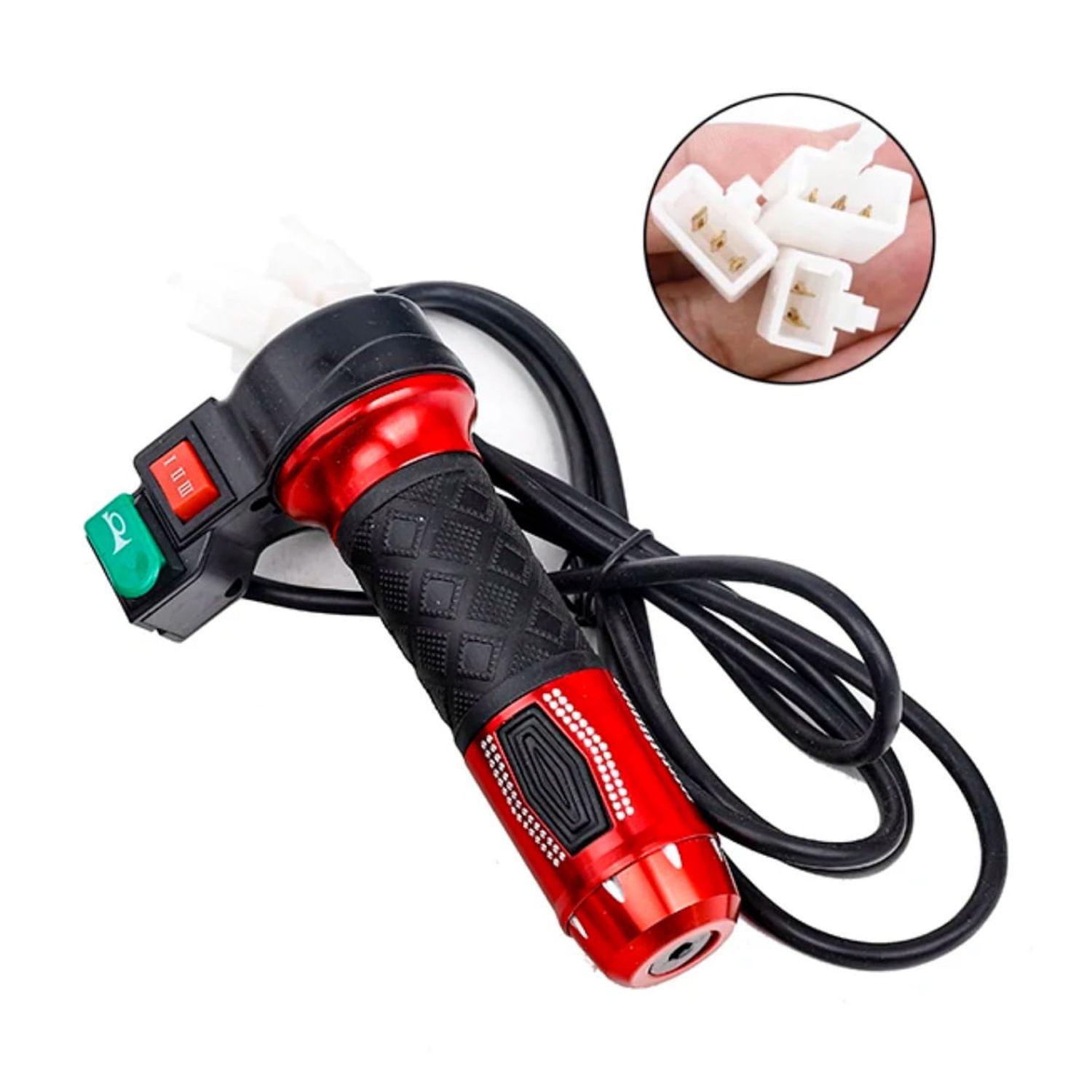 WNGSHA Bicycle High Medium Low Speed Forward Reverse ABS Throttle