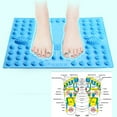 WNGSHA Professional Durable Reflexology Foot Massage Pad Toe Pressure