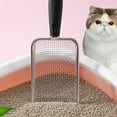 WNGSHA Small Holes Hanging Hole Cat Litter Scooper Shovel for Pet Tray