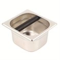WNGSHA Stainless Steel Coffee Knock Box with Replaceable Rubber Deep