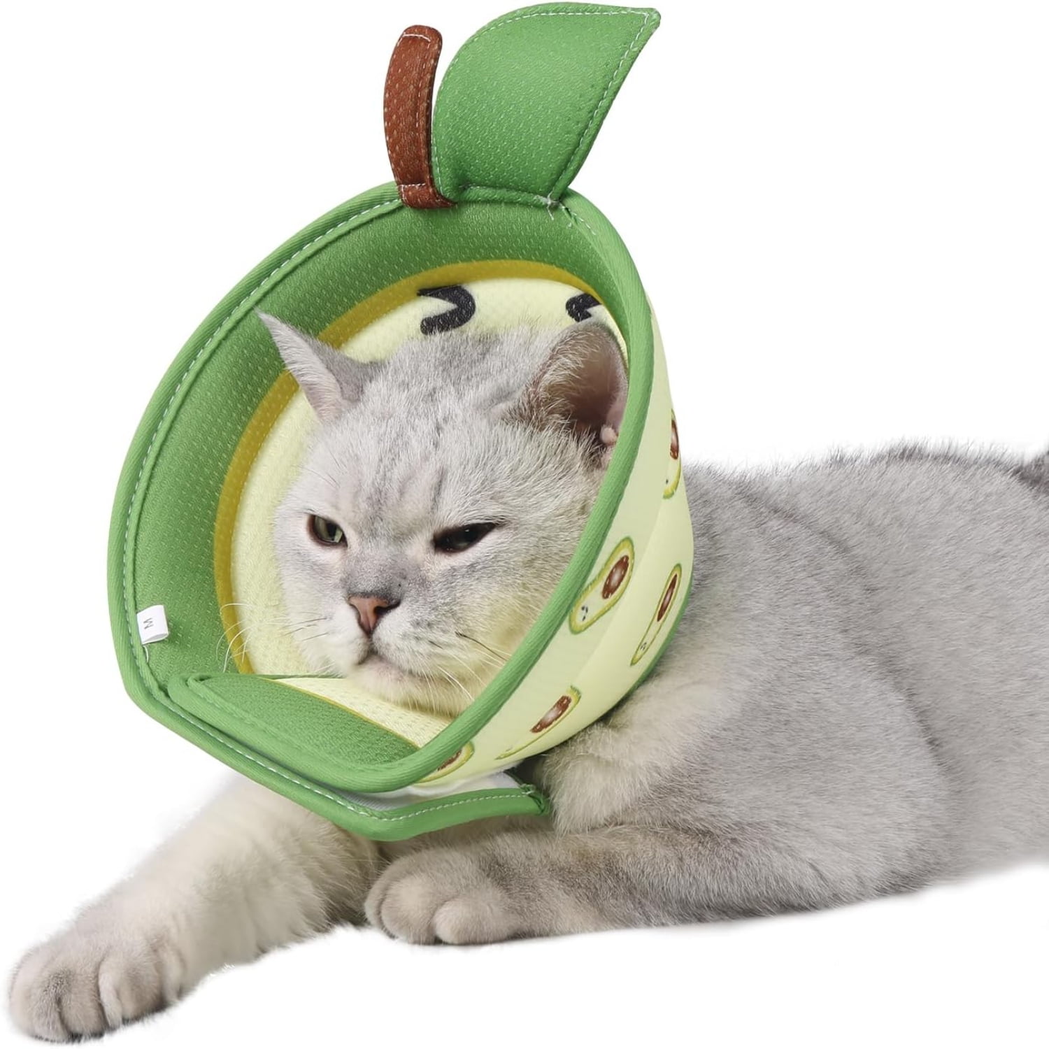 WNGZCNG Cat Recovery Collar Cone Adjustable Cat Cone Collar Soft Cone