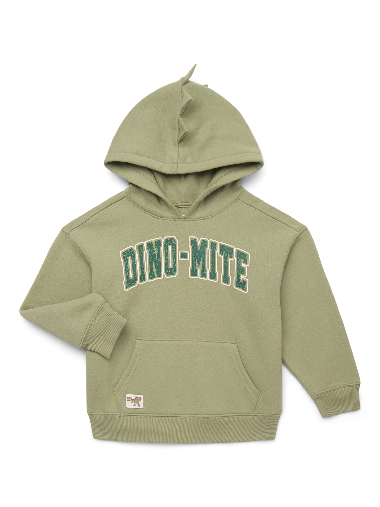 Wonder Nation Little Boys' Pullover Hoodie, Sizes 4-10