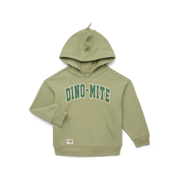 Wonder Nation Little Boys' Pullover Hoodie, Sizes 4-10