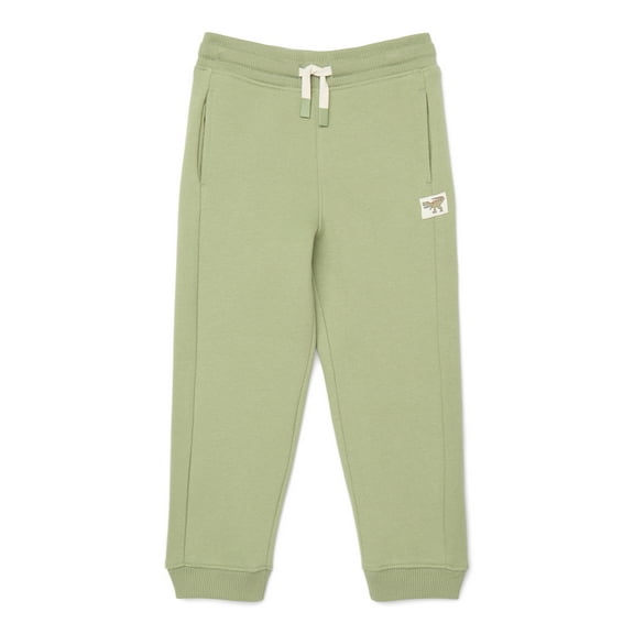 Wonder Nation Little Boys Fleece Jogger Sweatpants, Sizes 4-10