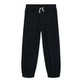 thumbnail image 1 of Wonder Nation Little Boys Solid Fleece Joggers, Size 4-10, 1 of 3