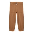 thumbnail image 1 of Wonder Nation Little Boys Solid Fleece Joggers, Size 4-10, 1 of 3