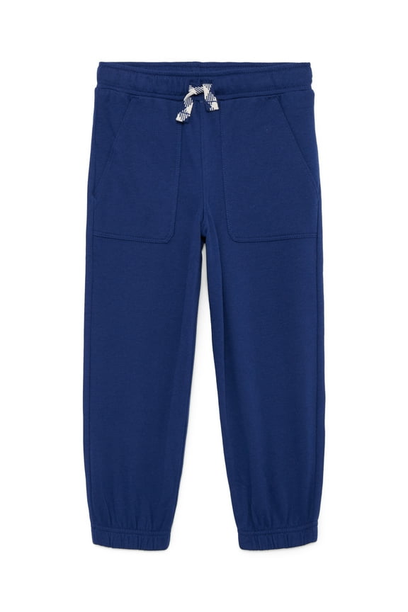 Little Boys Solid Fleece Joggers, Size 4-10