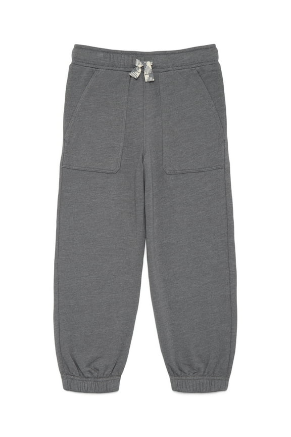 Little Boys Solid Fleece Joggers, Size 4-10