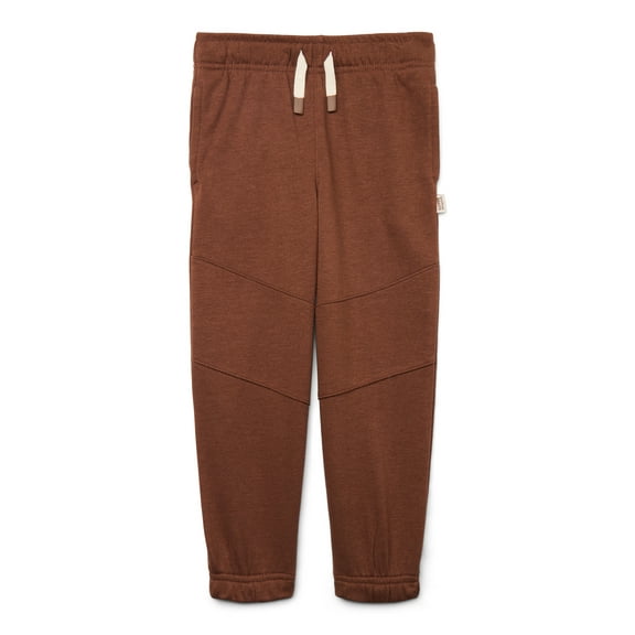 Wonder Nation Little Boys Knit Jogger Sweatpants, Sizes 4-10