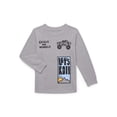 thumbnail image 1 of Wonder Nation Little Boy Long Sleeve Graphic Tee, Sizes 4-10, 1 of 3