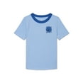 thumbnail image 1 of Wonder Nation Little Boys Faces Graphic Tee with Short Sleeves, Sizes 4-10, 1 of 3