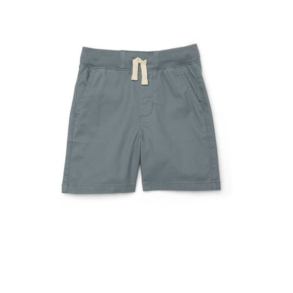 Wonder Nation Little Boys Twill Shorts, Sizes 4-10