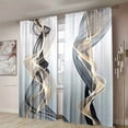 thumbnail image 1 of WNOOHIY Modern Abstract Art Pattern Indoor Light-filtering Curtains for Living Room,Bedroom,Kitchen,39.5" × 87", Set of 2 Panels, 1 of 8