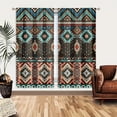 thumbnail image 1 of WNOOHIY Vintage Bohemian Pattern Curtains,Rod Pocket Design, Light-filtering and Enhanced Privacy, 1 of 7