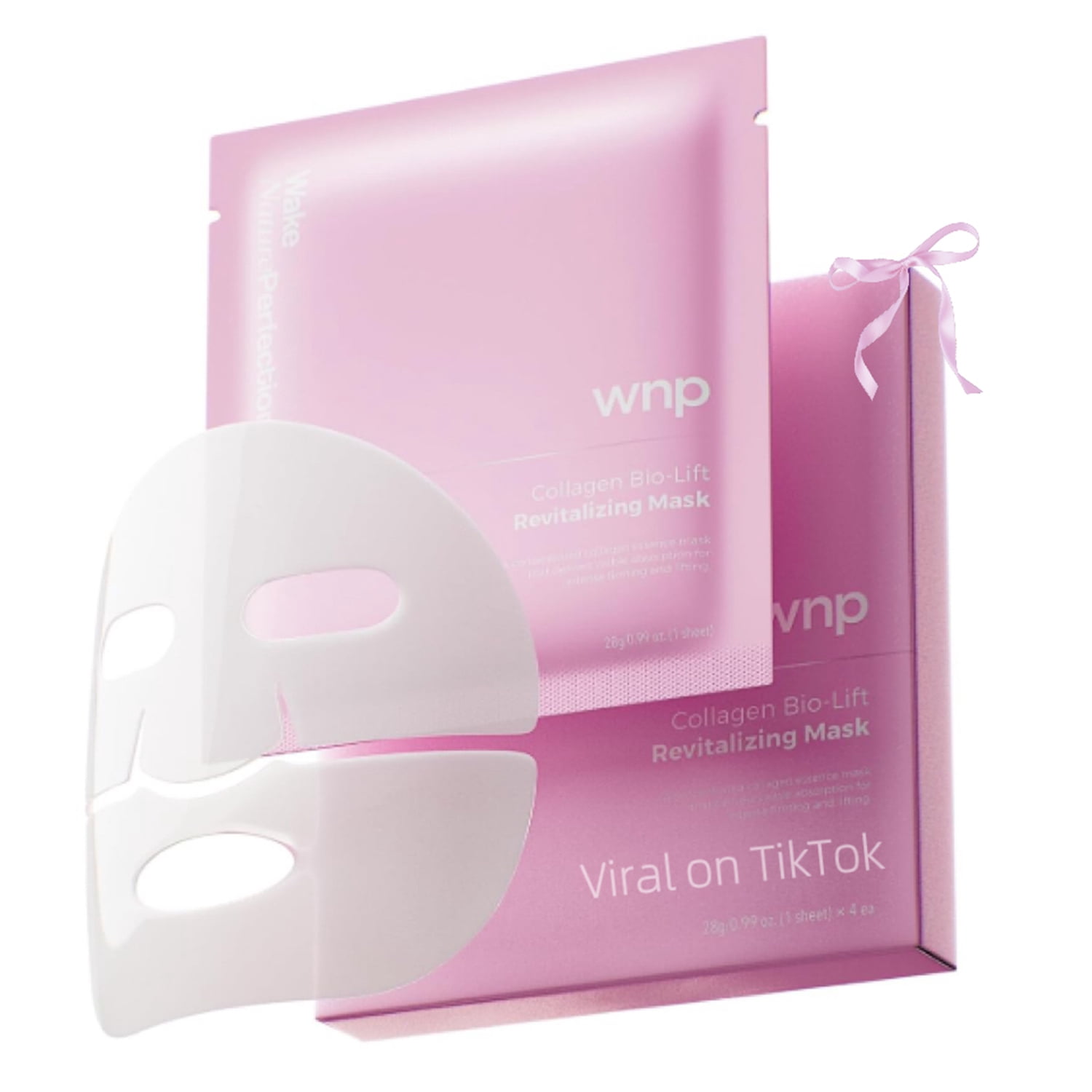 WNP 6D Bionic Collagen Overnight Face Mask for Hydrating, Firming