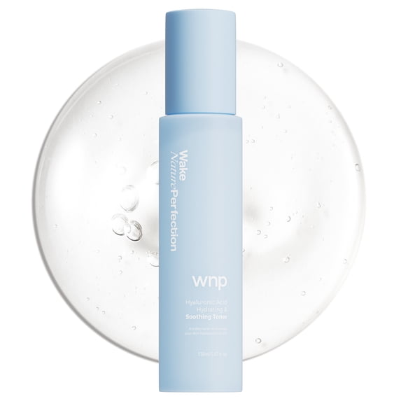 WNP Hydrating & Soothing Toner with 4D Hyaluronic Acid, Red Algae & Bifida, 7.41 fl oz
