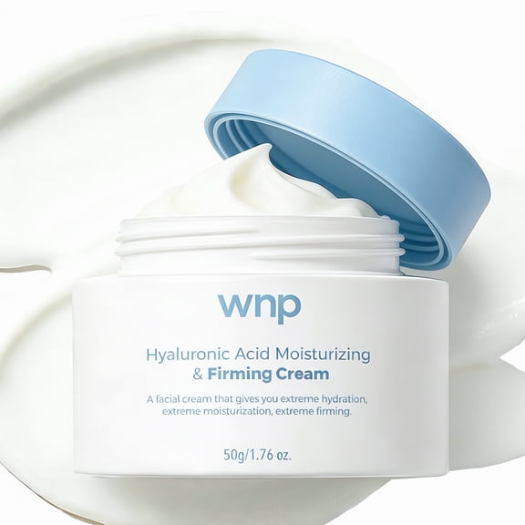 WNP Moisturizing & Firming Cream with Hyaluronic Acid, Peptides & Collagen, 3.88 oz