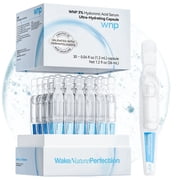 WNP Hydrating Face Serum with 3% Hyaluronic Acid, Single-Use Hyaluronic Acid Tubes, 0.04 fl oz Vials, 30 Count