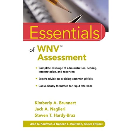 Pre-Owned Essentials of Wnv Assessment (Paperback) 0470284676 9780470284674