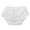 thumbnail image 1 of WNVMWI Baby Girls Underwear Toddlers Tulle Bloomers Shorts Infants Elastic Briefs Soft Stretch Underpants 15-24 Months White, 1 of 4