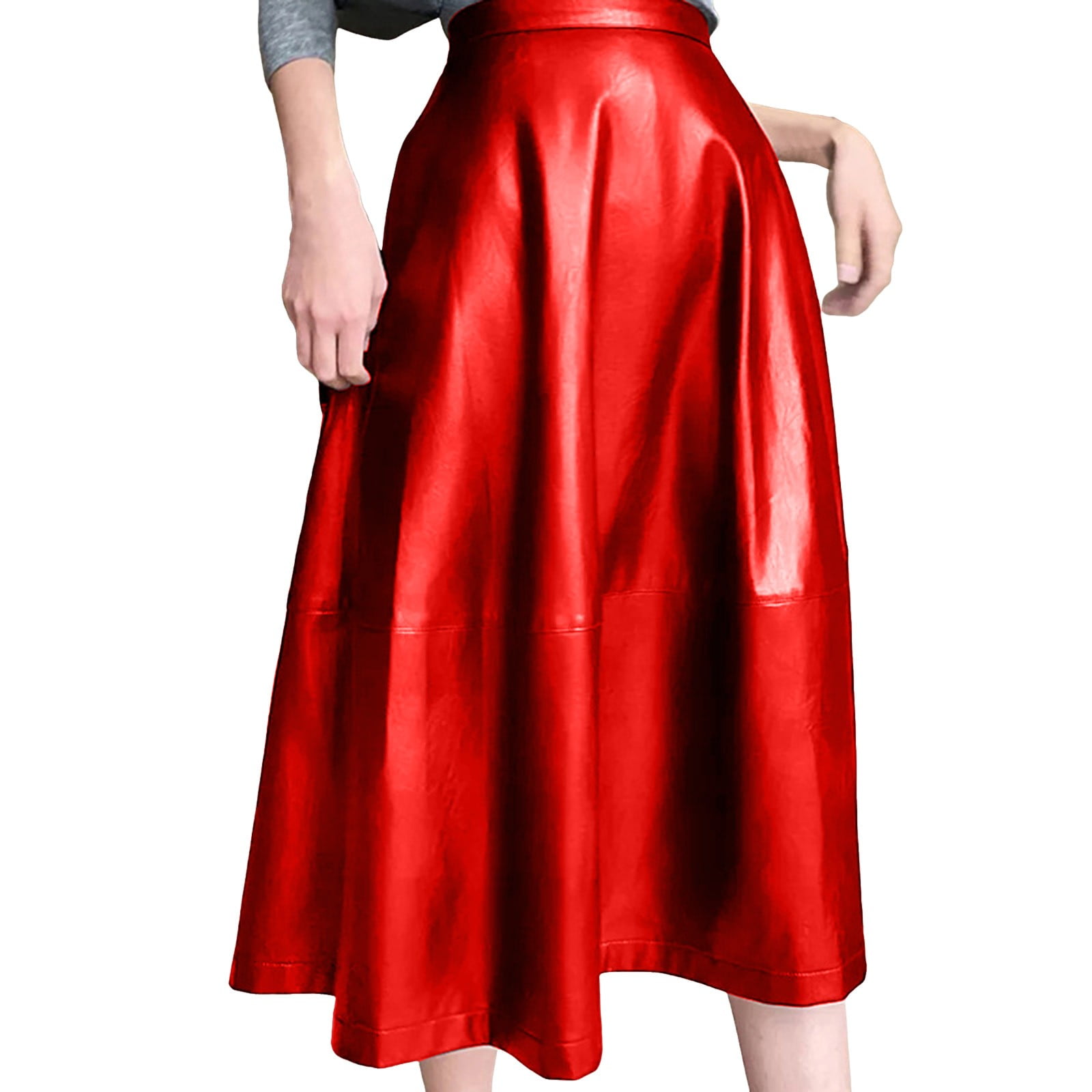 WNVMWI Maxi Skirts for Women Autumn Winter Long Skirt Half