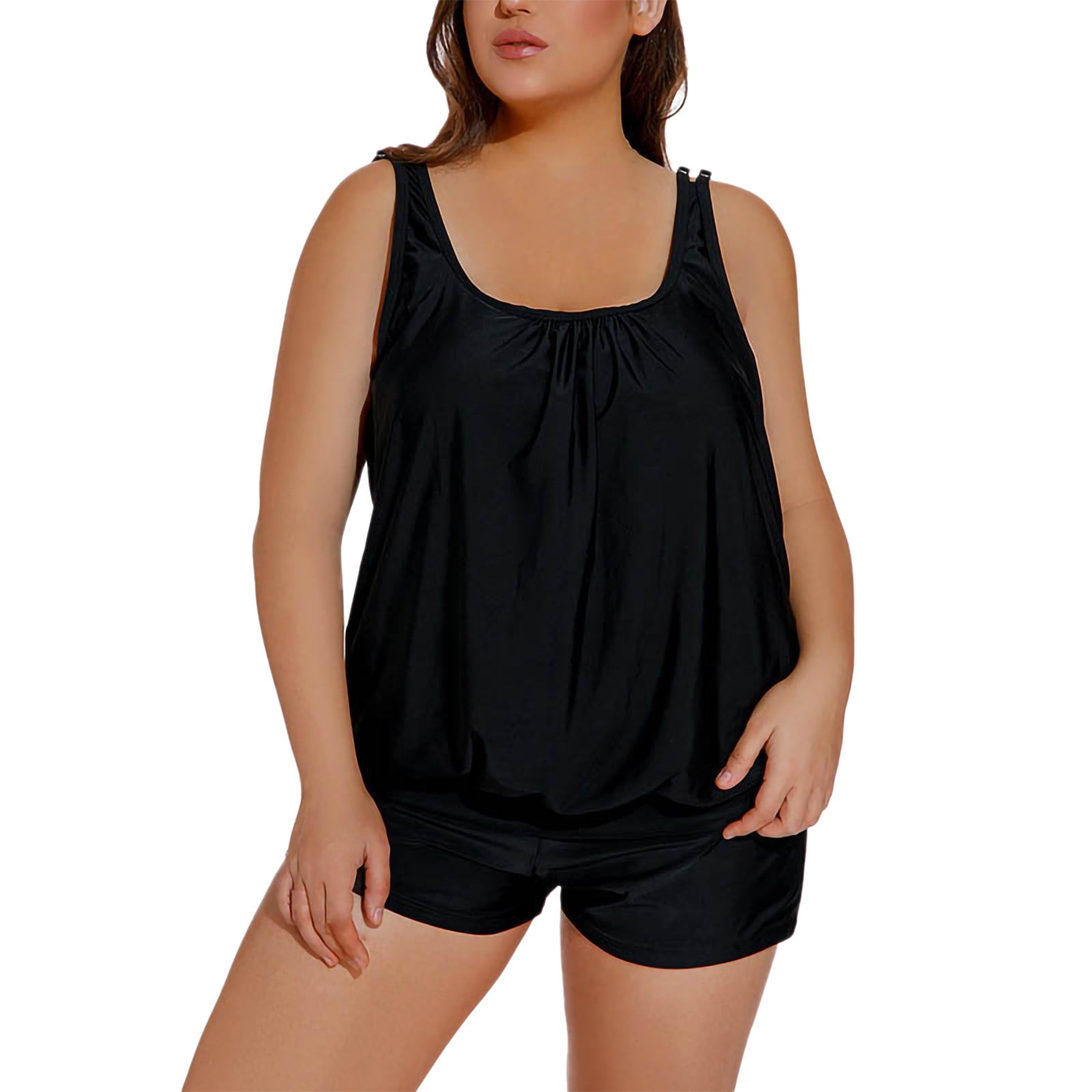 WNVMWI Push up Bathing Suits for Women Black Two Piece Swimsuits for