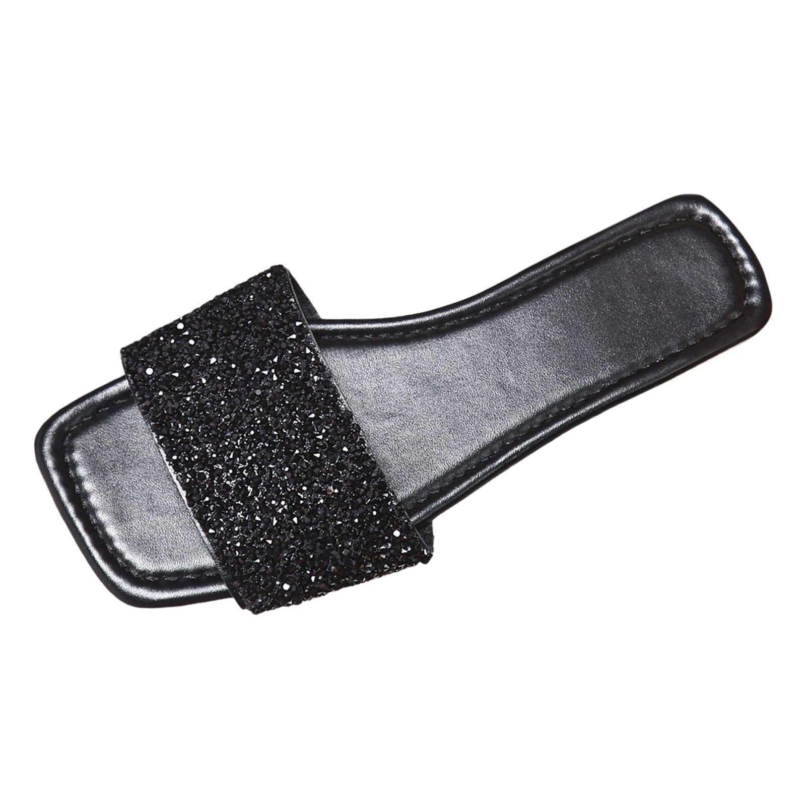 WNVMWI Sandals Women Sandals Women Comfort Dressy Black