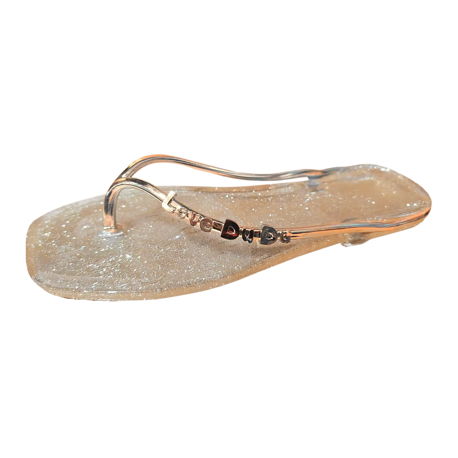 WNVMWI Sandals Women Slippers Summer Black Platform Sandals